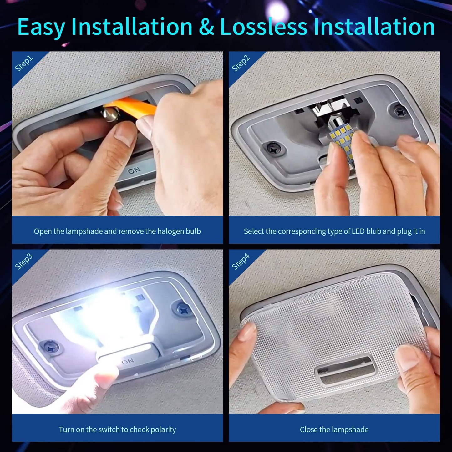 ð¡ 42PCS Car Interior LED Light Kit â Super Bright Upgrade