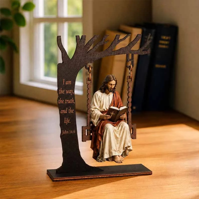 đĽLast Day 49% OFF - âď¸đChristian Jesus Swing Ornament