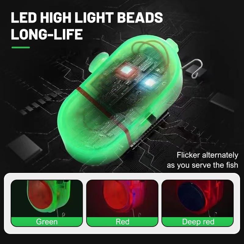 🔥Fishing Bite Alarm with LED Light