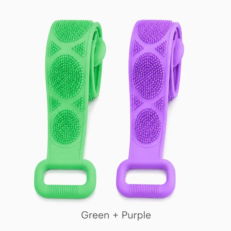 🔥HOT SALE 48% OFF🔥Long Silicone Shower Back Scrubber Exfoliating Bath Strap