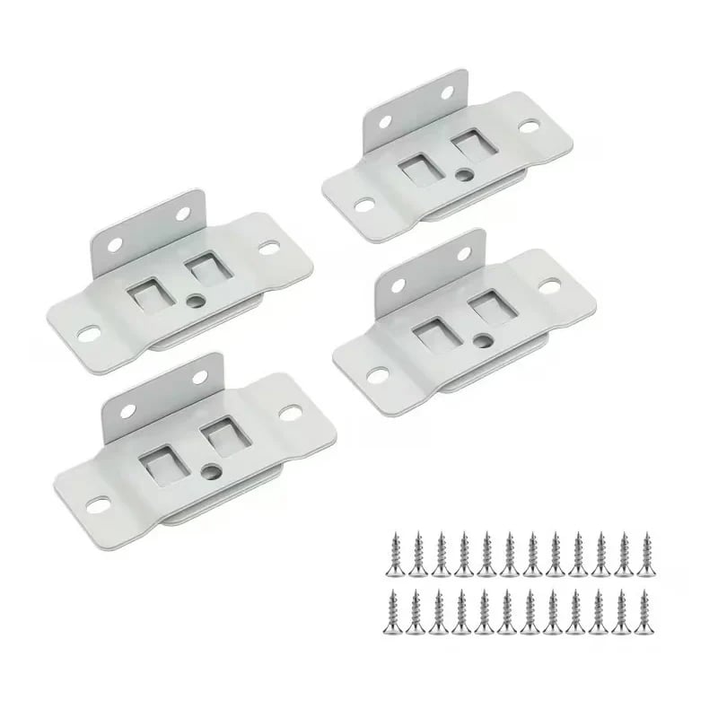 2-in-1 Locking Insert Shelf Brackets