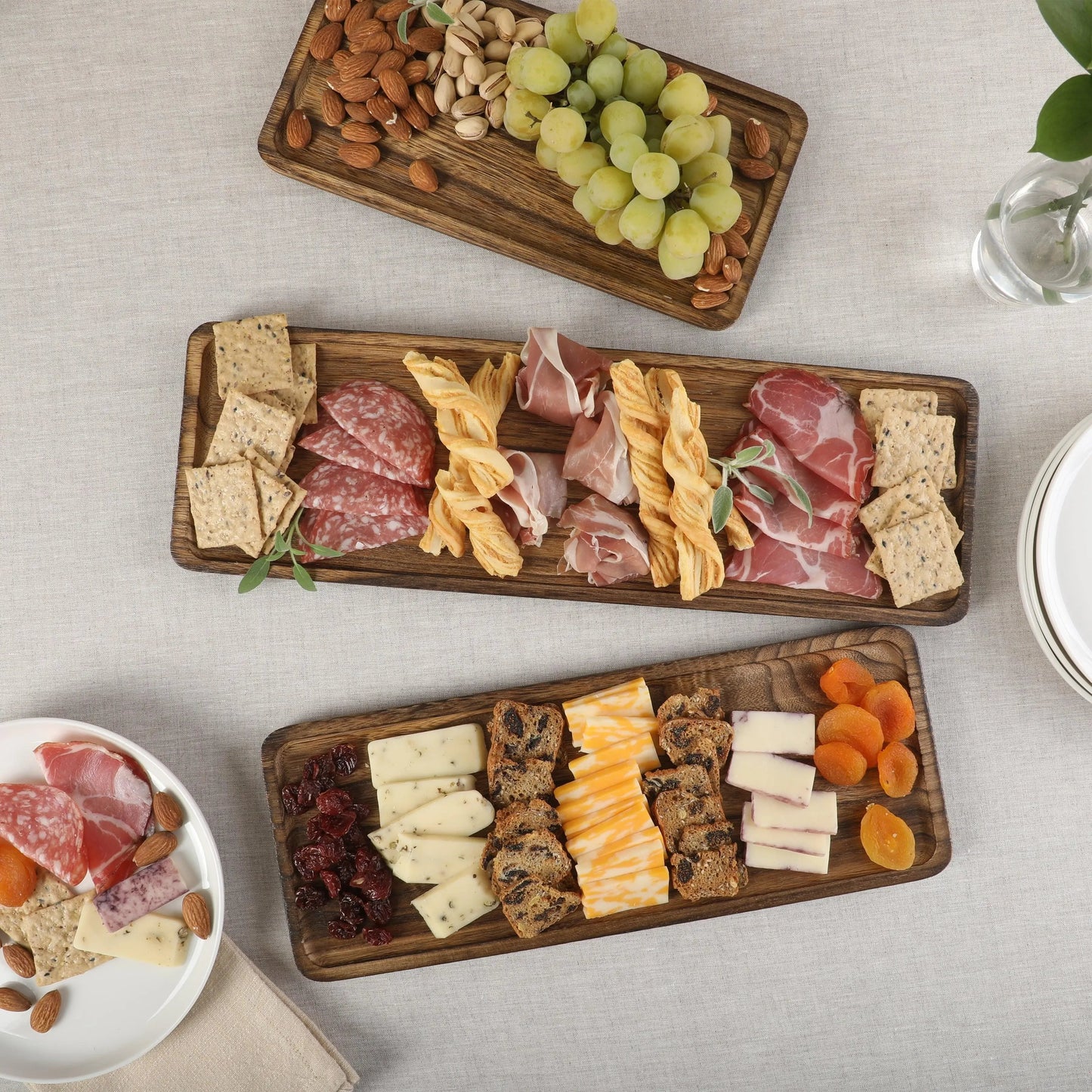 🎁Buy 2 Free Shipping✨ 3-Tier Wooden Serving Tray Stand