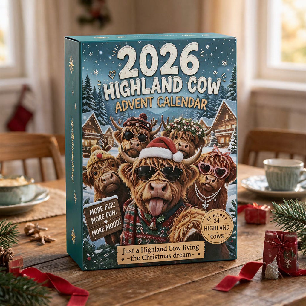 2026 Highland Cow Advent Calendar