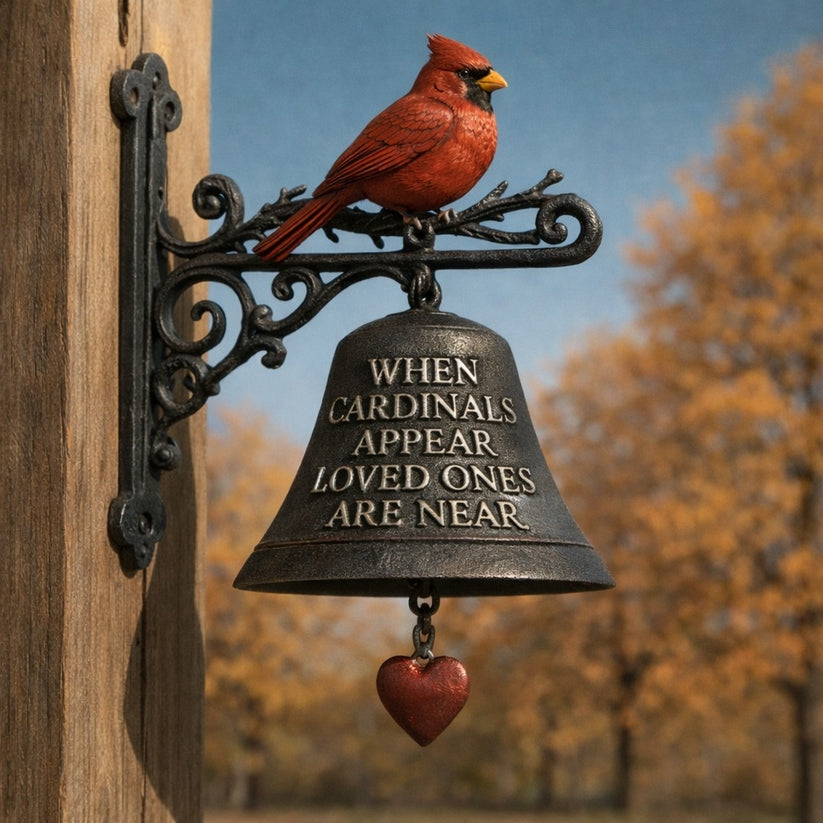 š¦Cardinals Memorial Garden Bell