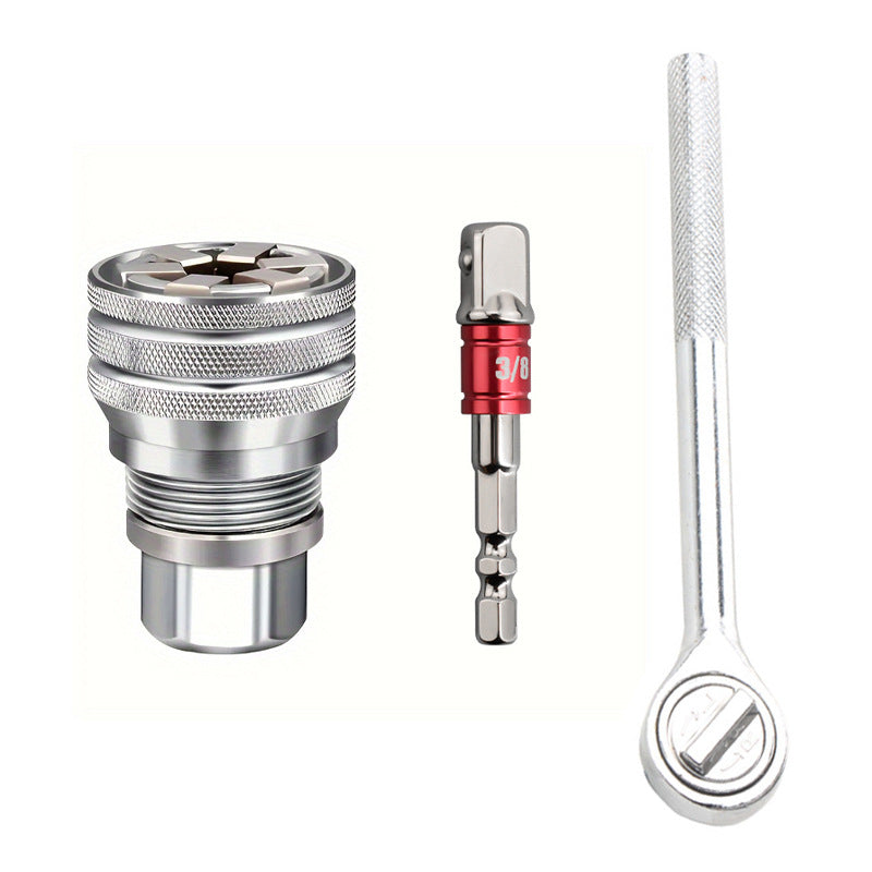🔧 Multi-Use Socket Wrench, Durable Repair Tool for Home & Auto Maintenancedeal Father's Day Gift