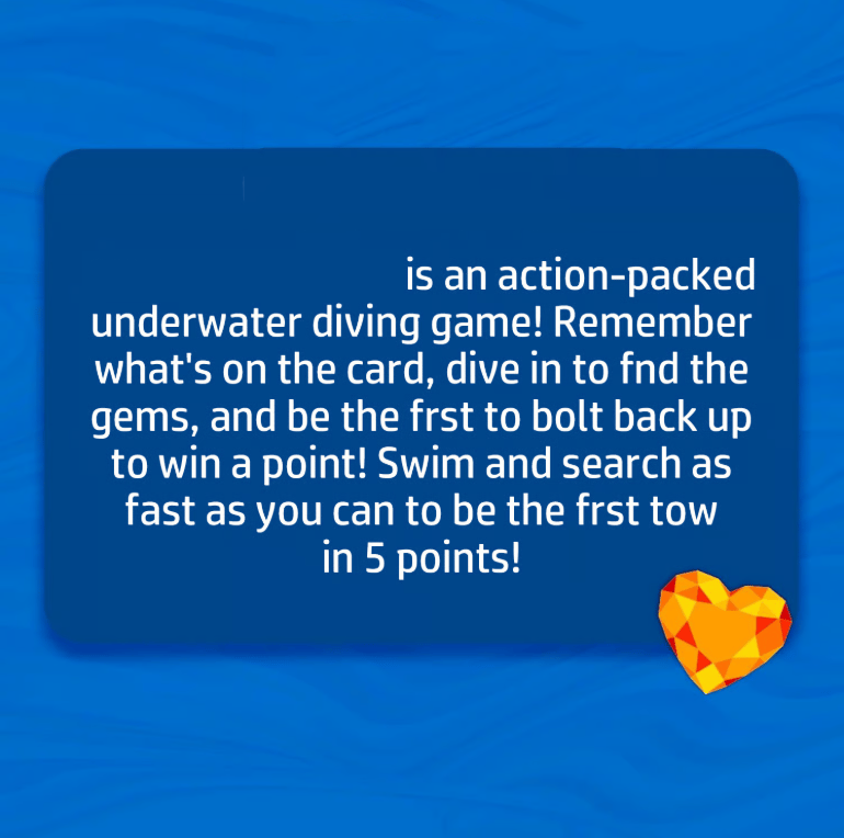 đThe Ultimate Underwater Adventure Game! (đIncludes 64 Colorful Gems)