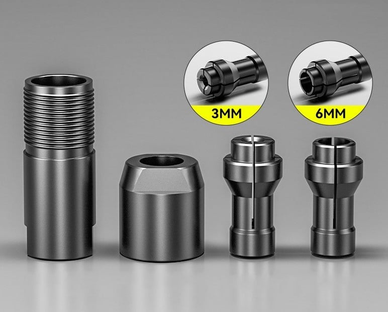 🔥Angle Grinder Conversion Accessoriest - Fits 100mm/4" Grinders (M10x1.5 Thread)
