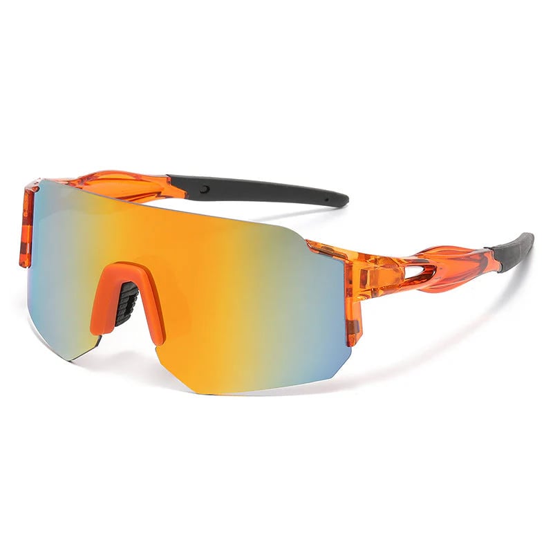 🕶️ Oversized Shield Sports Sunglasses – High-Performance Eye Protection for Outdoor Action