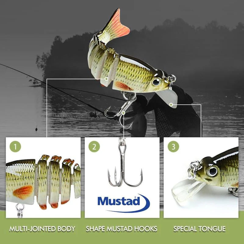 šLifelike Fishing Lures for Freshwater and Saltwate