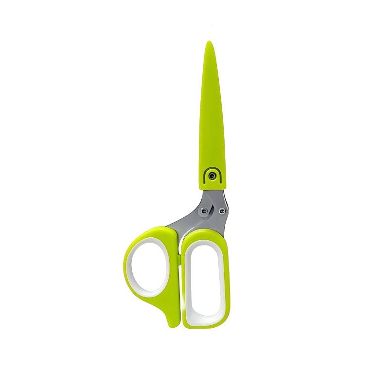 🌿 5-Blade Herb Scissors – Fast Kitchen Chopper For Fresh Herbs & Seasonings