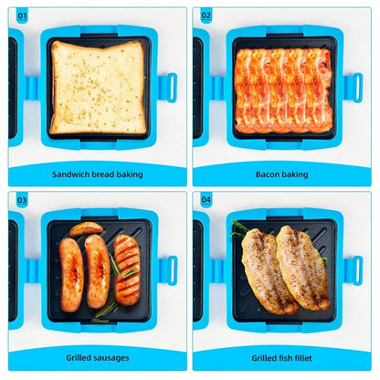 🔥🔥Microwave Toaster & Sandwich Maker For Fast Cooking