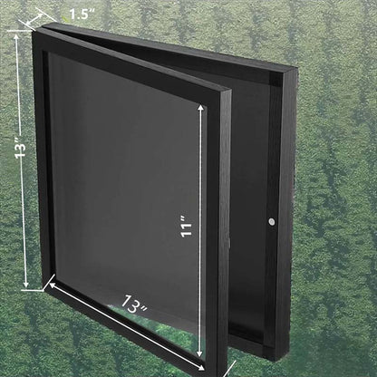 🥳2026 HOT SALE🥳💞50K+ SOLD!⚽🏆 Wooden Jersey Display Frame with Magnetic Door – Crystal clear acrylic, rounded corners, easy swap. Show off your prized memorabilia! 🏅✨