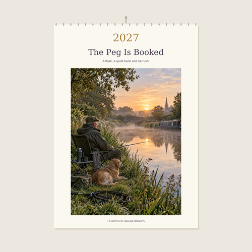 🔥The Peg Is Booked - 2027 A4 Wall Calendar