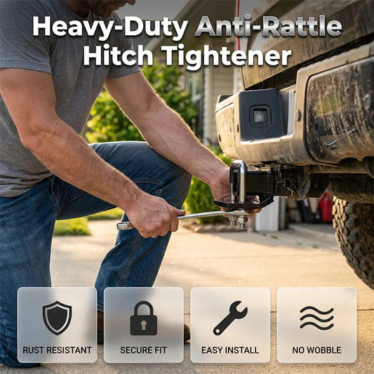 📢📢49% OFF !! ⏰Heavy-Duty Anti-Rattle Hitch Tightener
