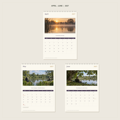 🔥The Peg Is Booked - 2027 A4 Wall Calendar
