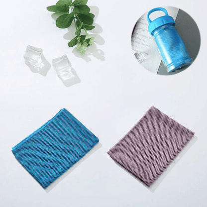 🎉 BUY 1 GET 1 FREE🌞Cooling Bottle - Cold Sweat Towel You Can Use Anywhere, Anytime! Reusable Soft Absorbent Cooling Portable