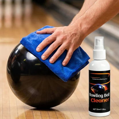 🥳2026 HOT SALE🥳💞50K+ SOLD!🎳💪 49% OFF! Pro-Grade Bowling Ball Cleaner – Instantly removes lane oil. Includes premium towel. Keeps your ball performing like new! ✨