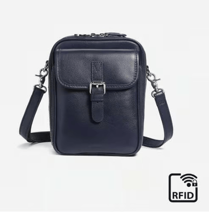 Crossbody Leather RFID Bag