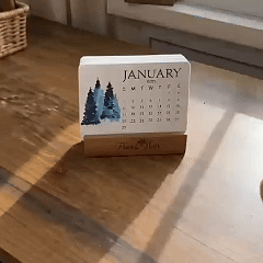 Animated demonstration of seed paper growing into plants
