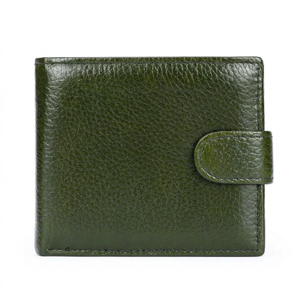 VINTAGE Top Grain Leather Bi-Fold Wallet – Classic Design, Ample Storage