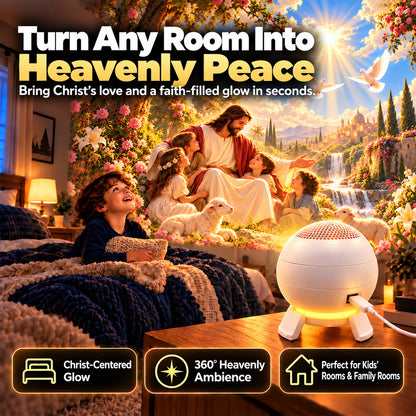 ✝️ Jesus Loves the Little Children 5D Projection Light – Fill Your Home With Christ’s Love & Heavenly Peace