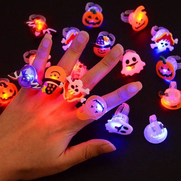 🎁LED Light Halloween Glowing Ring