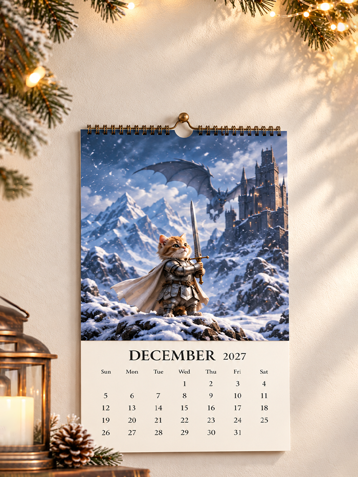The Knight Cat's Year of Magic