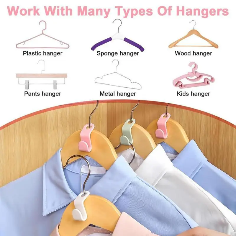 ✨Day Sale 49% OFF✨Space Saving Hangers Connector Hooks 20 Counts