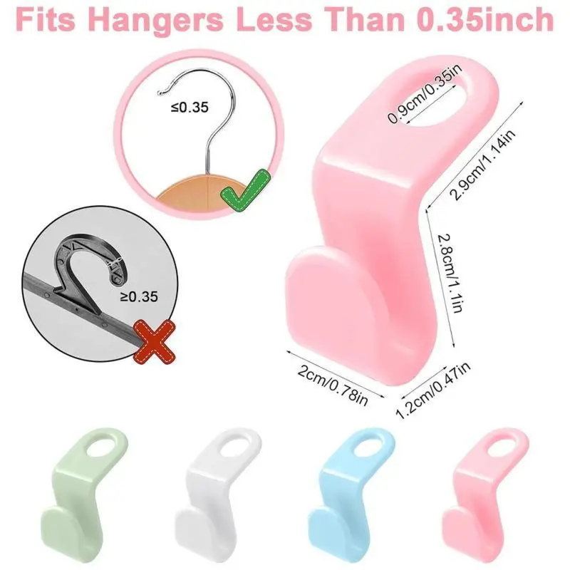 ✨Day Sale 49% OFF✨Space Saving Hangers Connector Hooks 20 Counts