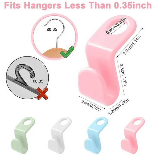 ✨Day Sale 49% OFF✨Space Saving Hangers Connector Hooks 20 Counts
