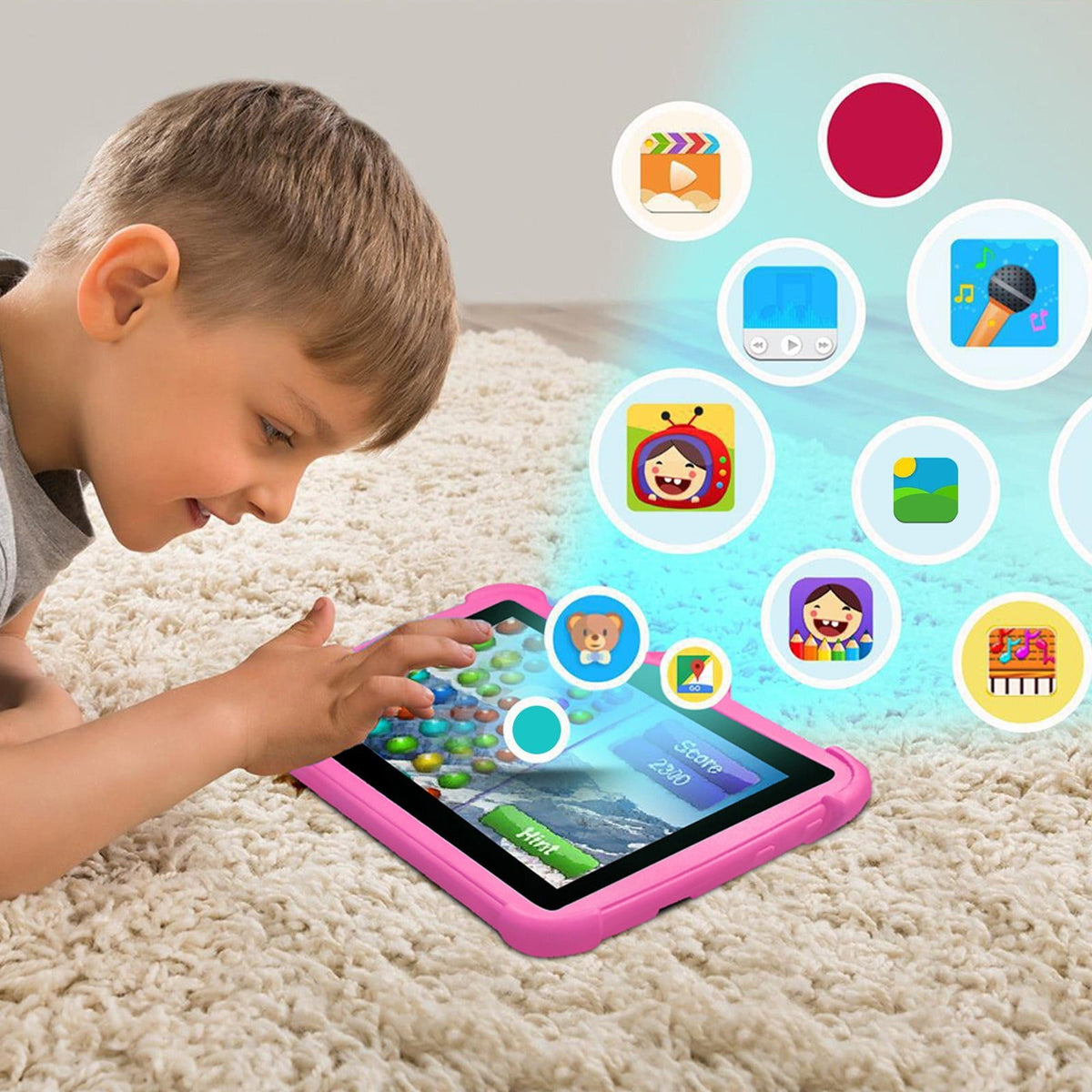 7-inch Children's Tablets Computer WiFi Bluetooth Android Tablets📱