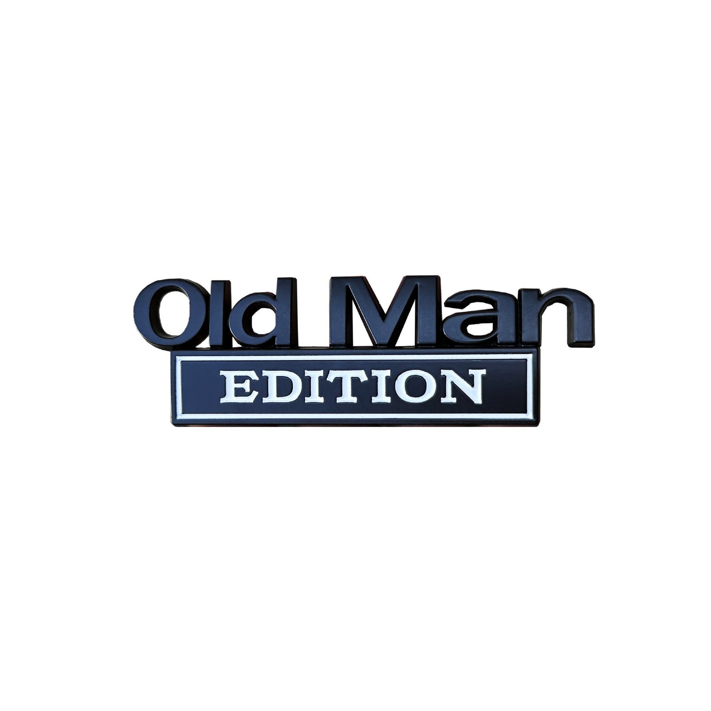 FUCK IT Edition Emblem/Old Man Edition Car Emblem(2pcs)