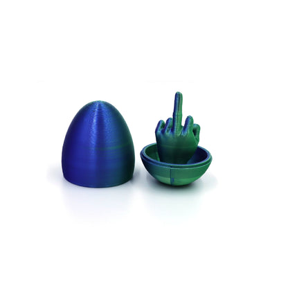 🔥Easter Egg Surprise – Funny 3D Printed Middle Finger Egg