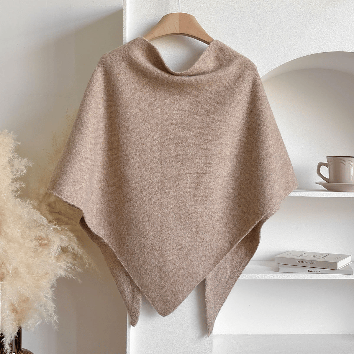 Women's Solid-Color  Scarf🍁 Casual Soft Comfortable Shawl for Daily Wear