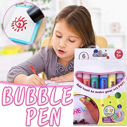 🎅Christmas Gift Idea $ 14.99!!🎁Magic DIY Bubble Popcorn Drawing Pens