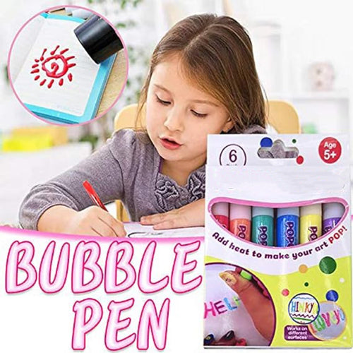 🎅Christmas Gift Idea $ 14.99!!🎁Magic DIY Bubble Popcorn Drawing Pens