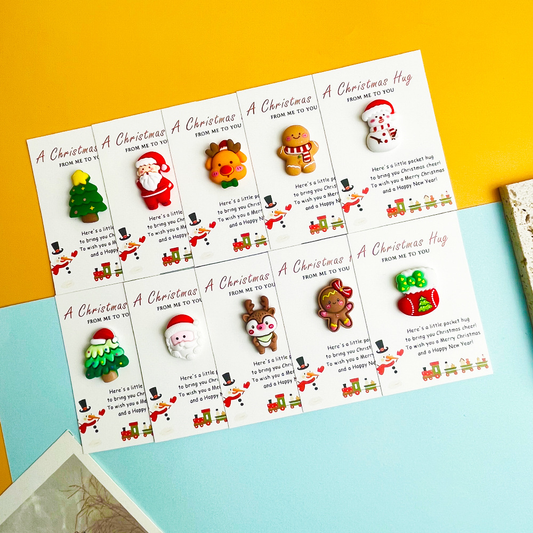 🎄10-Piece Set - Christmas Pocket Emotional Hug 🎁