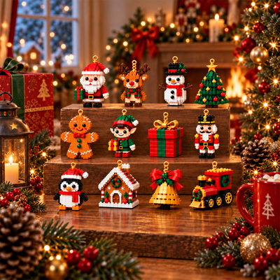 Mini Christmas ornament detail