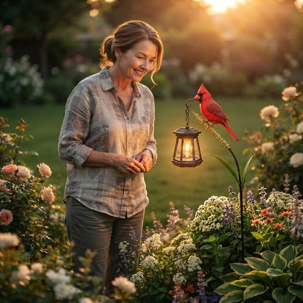 🐦More Than A Garden Lantern - A Gift Filled With Love, Comfort, And Beautiful Memories.
