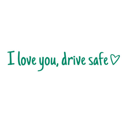 💓 I love you, drve safe Sticker(8pcs)