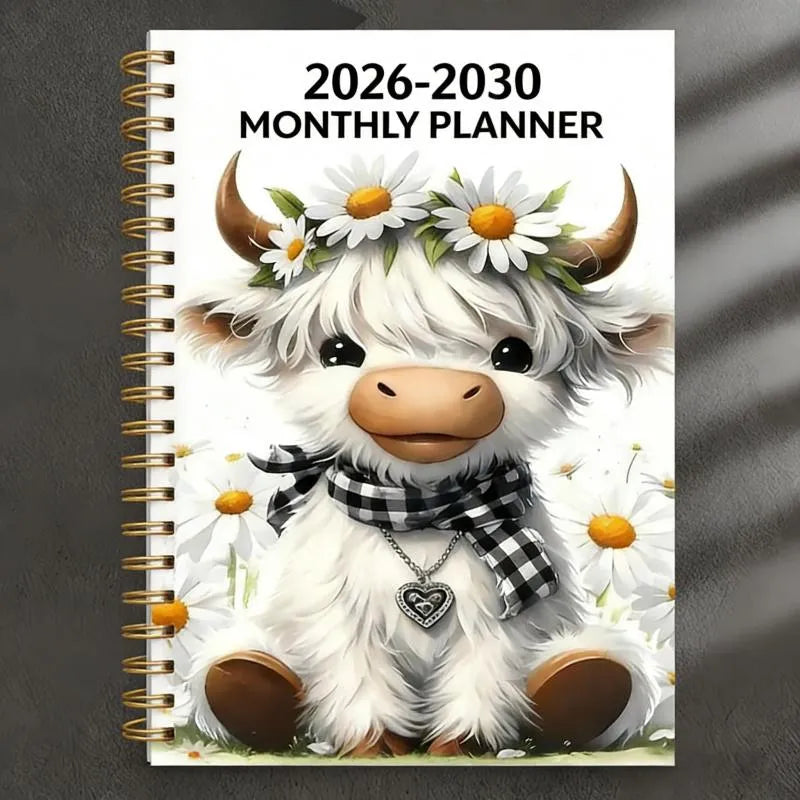 2026-2030 Monthly Planner