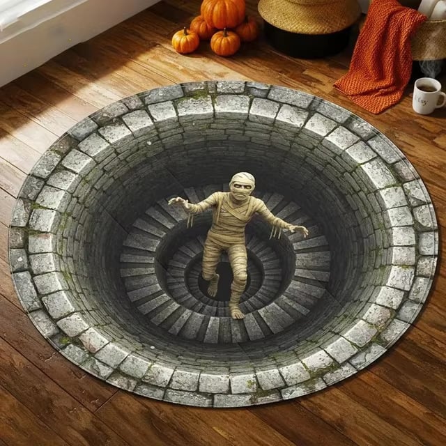 💀 Step Into the Scare — Turn Your Floor into a 3D Halloween Trap! 🎃