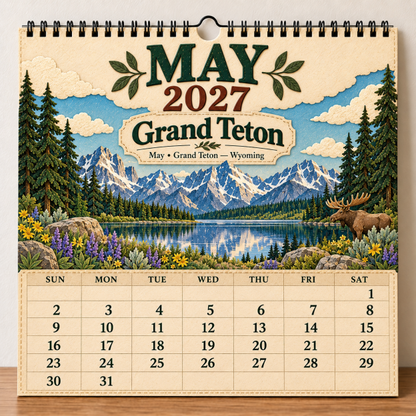 🎁 2027 America’s National Parks Wall Calendar