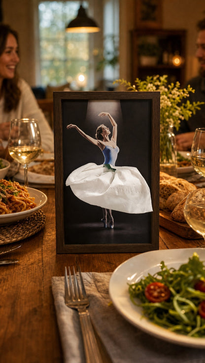 🔥Elegant Ballet Dancer Tissue Box Holder
