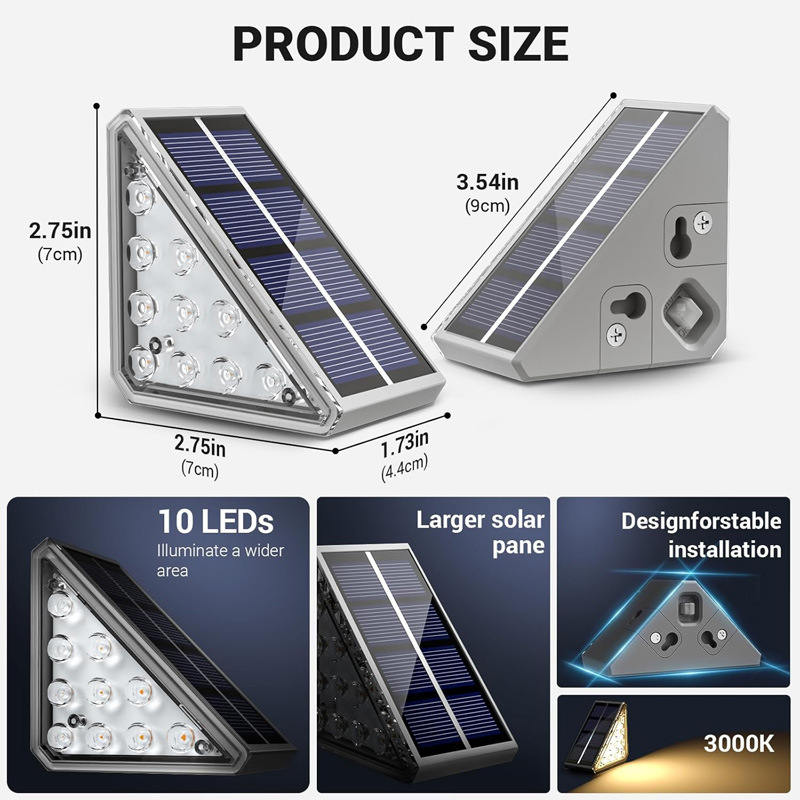 💡Solar Stair Lights