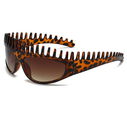 2-In-1 Tortoiseshell Headband Sunglasses