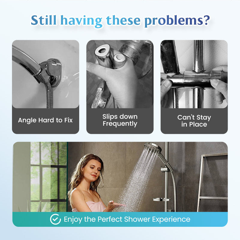 Hand shower holder without drilling
