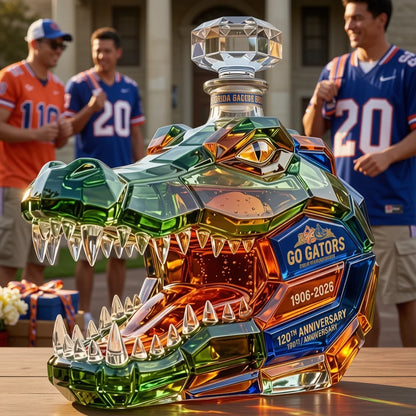 🐊 120th Anniversary Gator Spirit Whiskey Decanter – Collector’s Edition