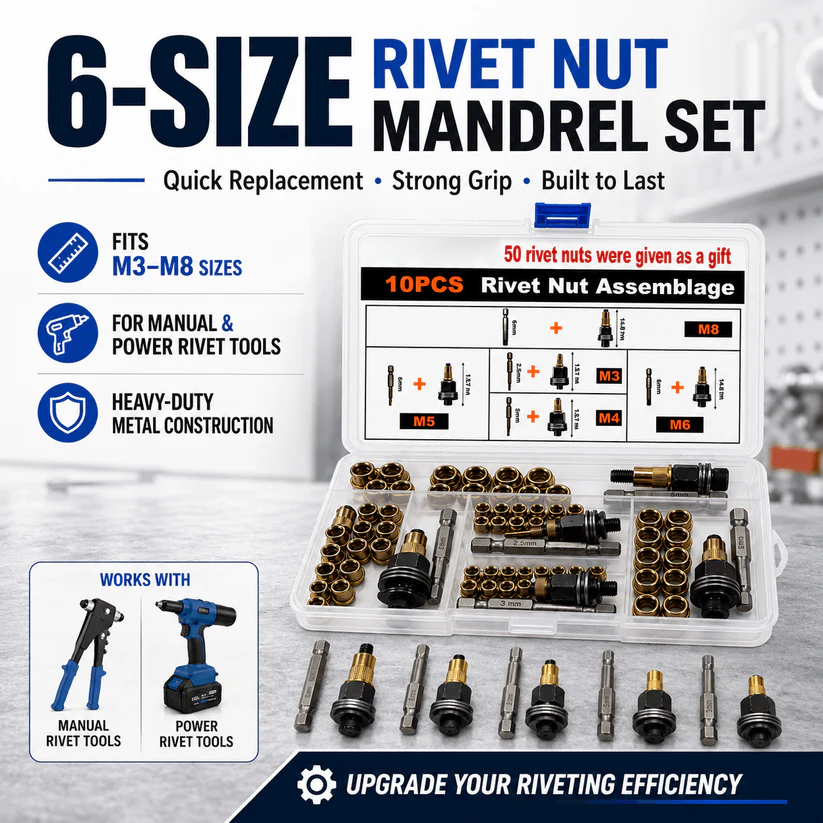 Complete M3-M10 Rivet Kit