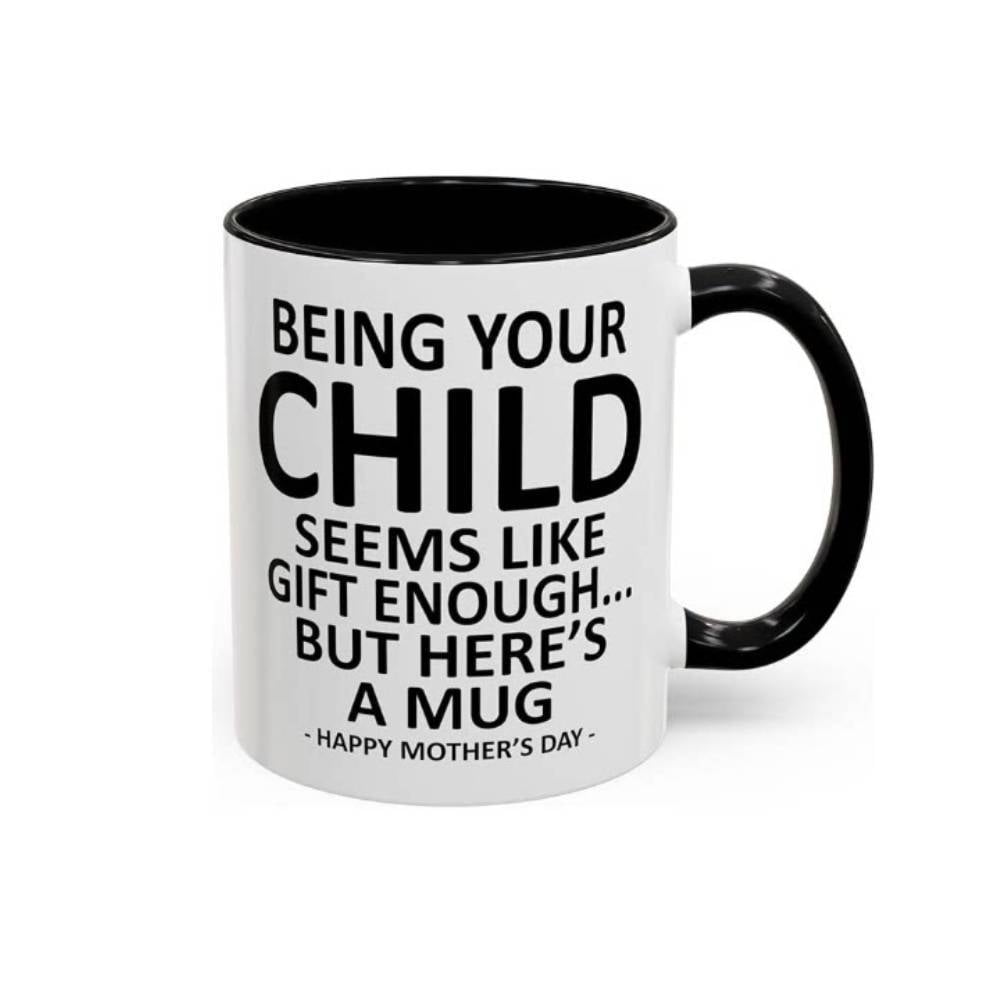 🎁Being Your Son-In-Law is Gift Enough Accent Coffee Mug